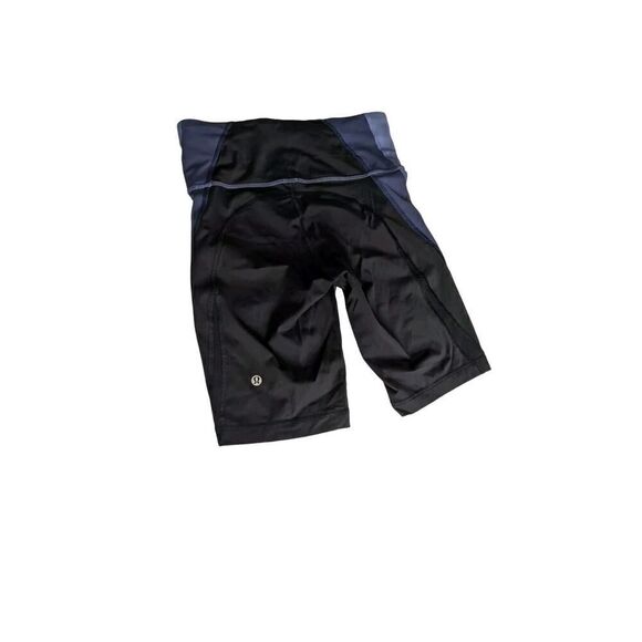 Lululemon Colour Me Ombre Bike Short Blue 9" Yoga Women's 6 - Picture 2 of 6